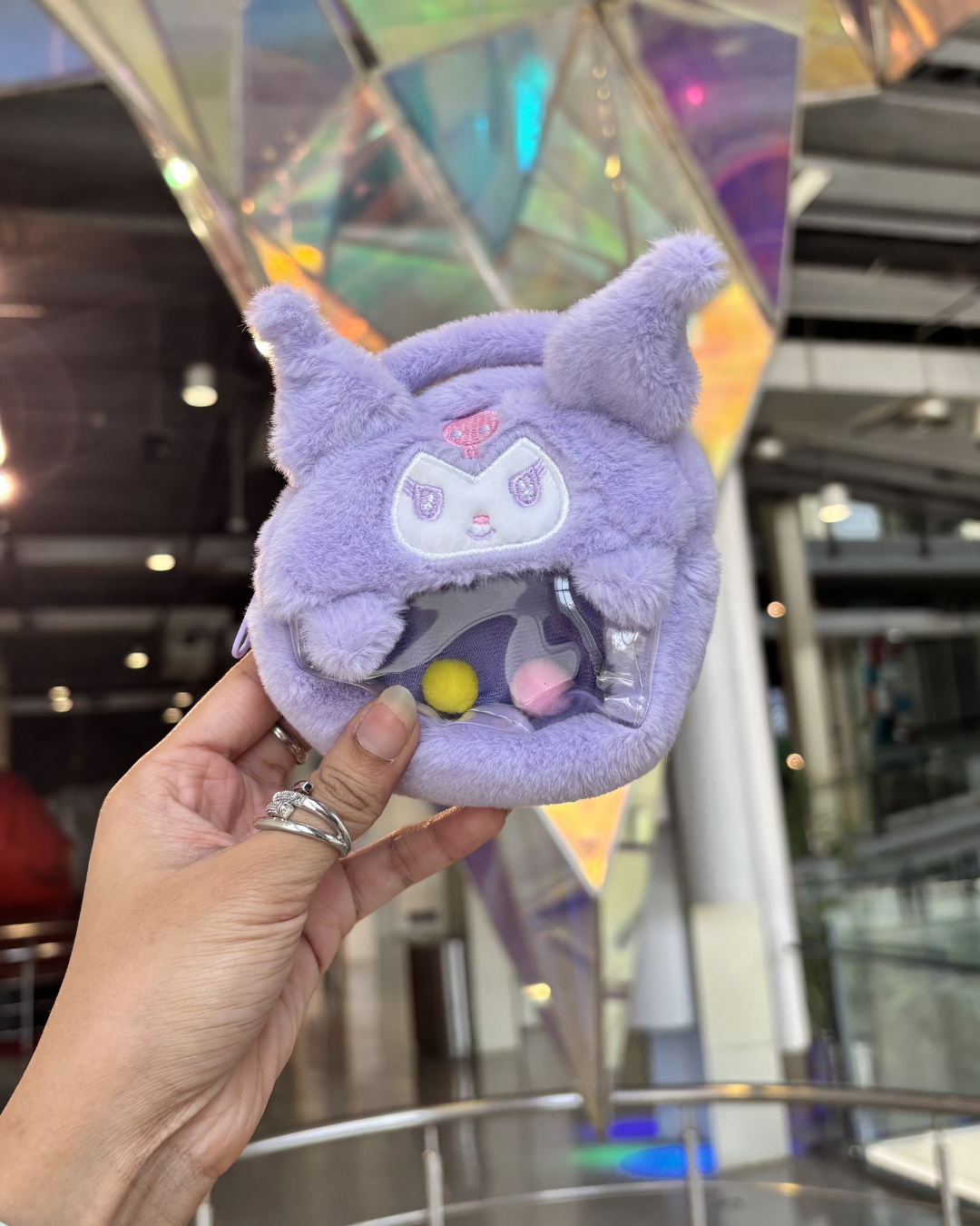 Sanrio Plush Coin Pouch Keychain