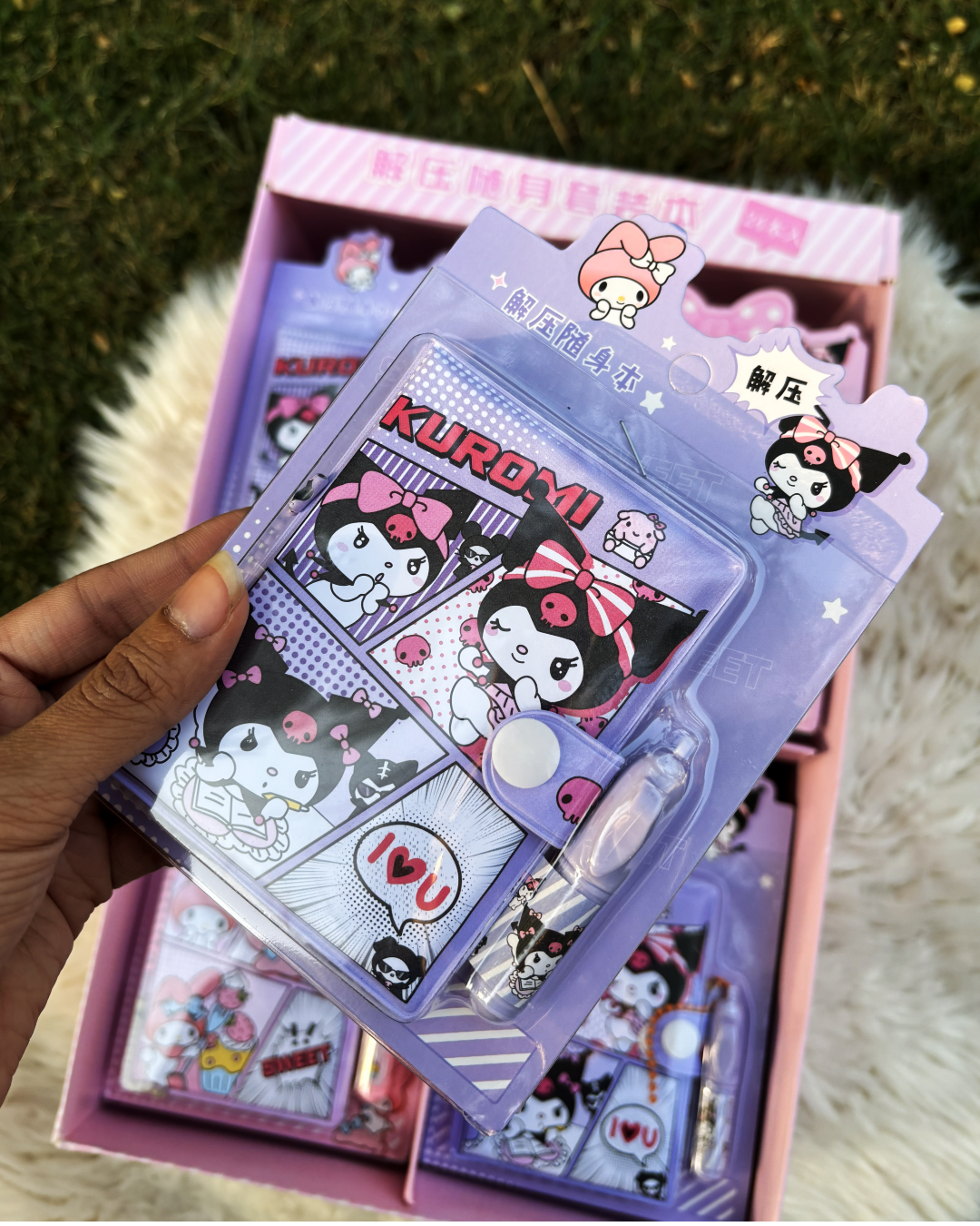 My Melody Cute Stationery Diary and Pen Set