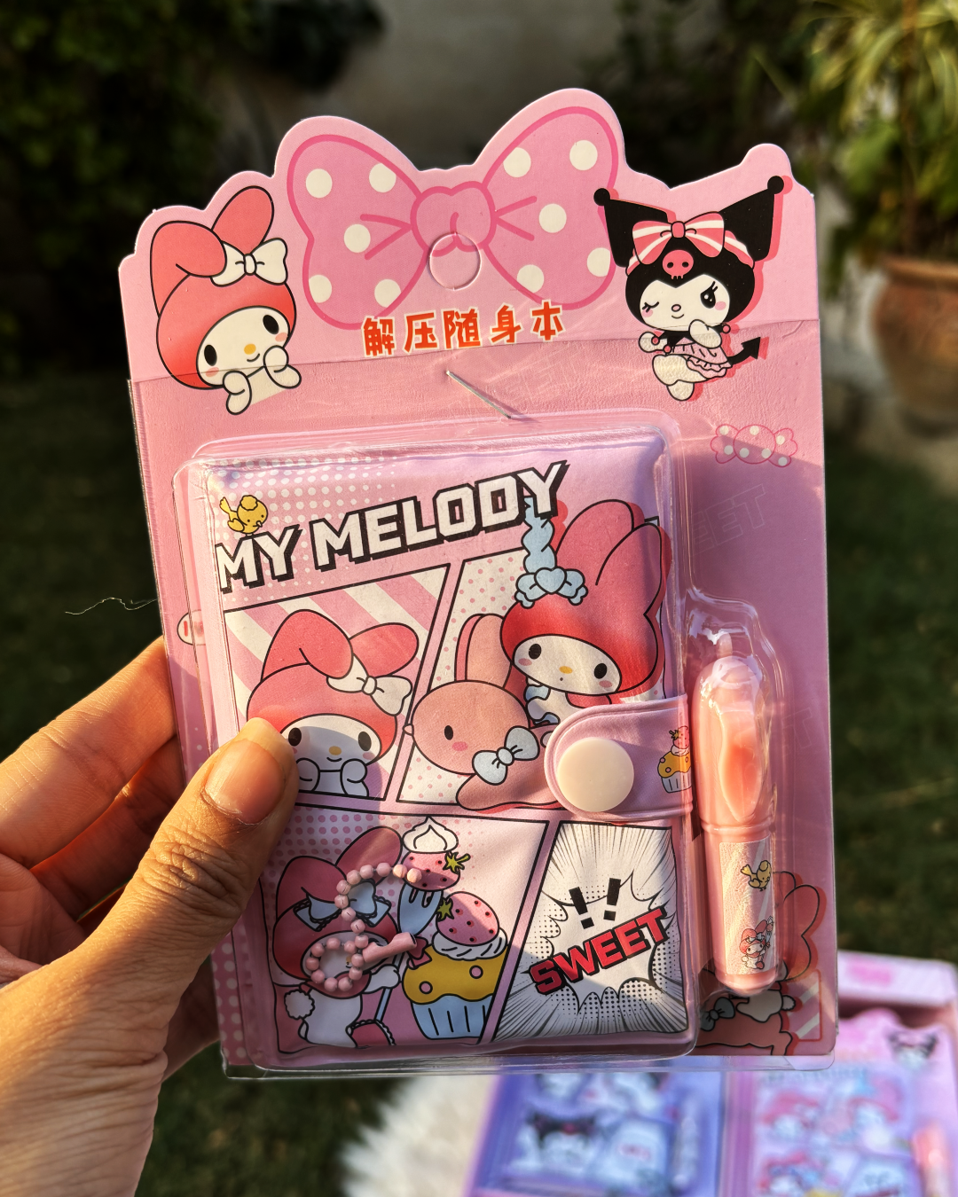 My Melody Cute Stationery Diary and Pen Set