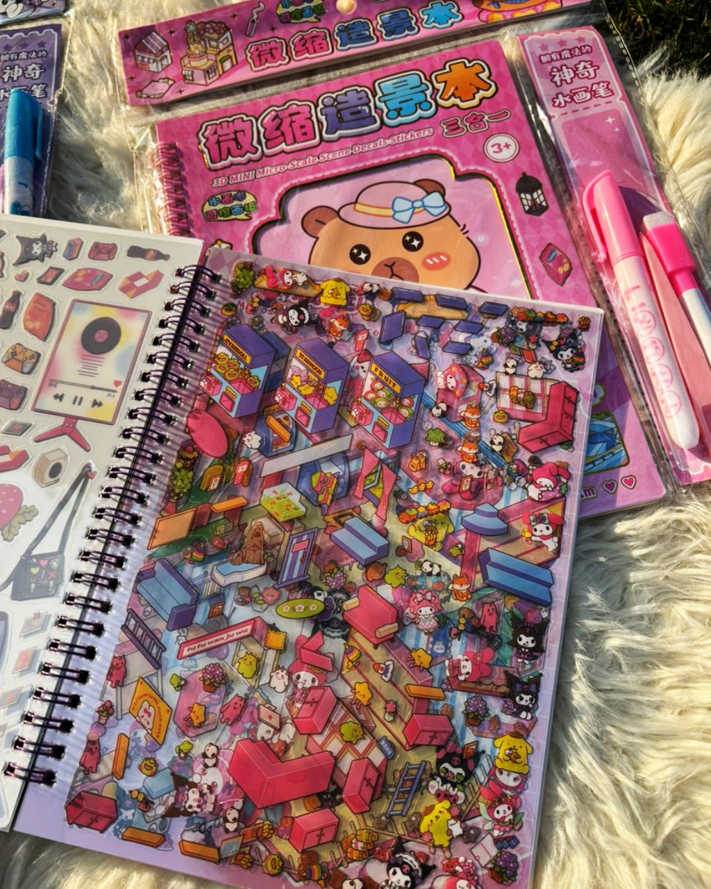 My Melody 3D Micro Decal Sticker Book