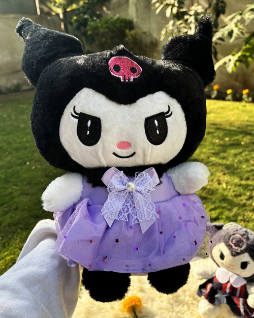 Cute Kuromi Plush Doll – Soft Stuffed Toy