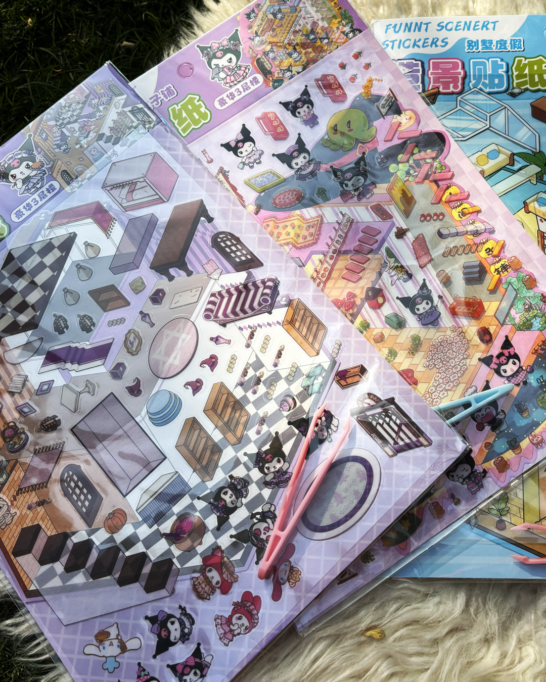 🎀✨ Hello Kitty 3d Luxury Sticker Scene