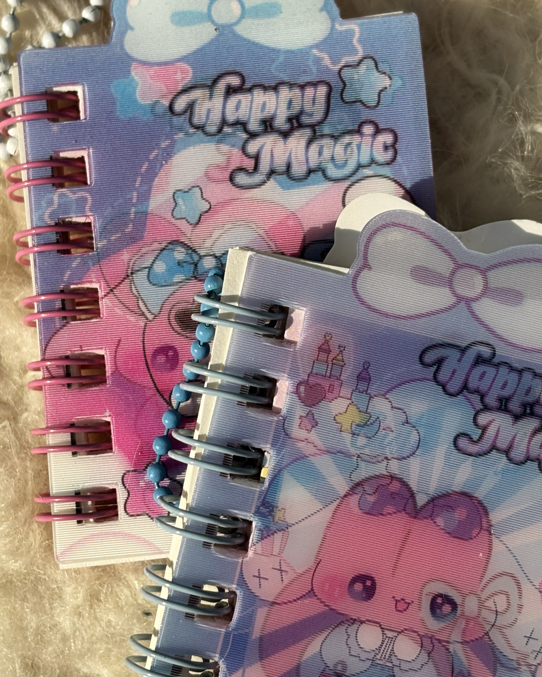Sanrio-Themed 3D Stereo Coil Mini Notebook 🌸✨
