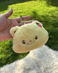 🧸✨ Butter Bear plush coin purse Keychain