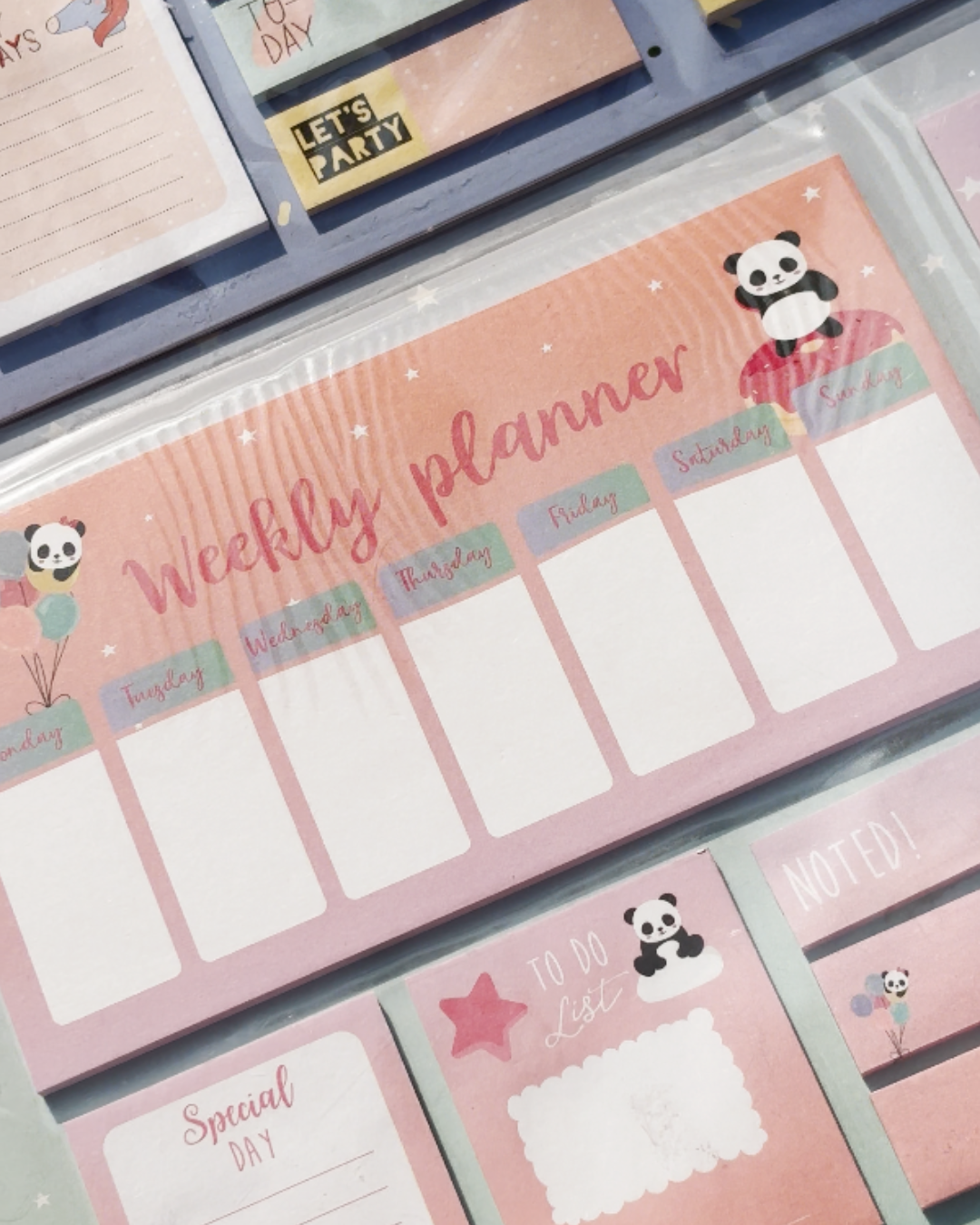 ☄️Galaxy Sticky Note Planner
