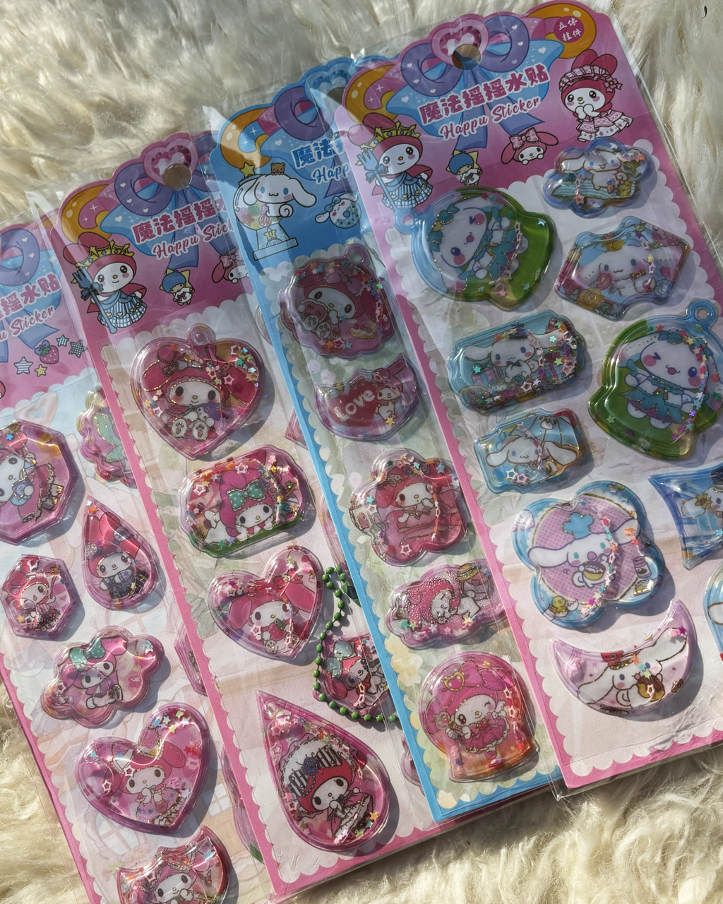 Sanrio 3D Water Stickers