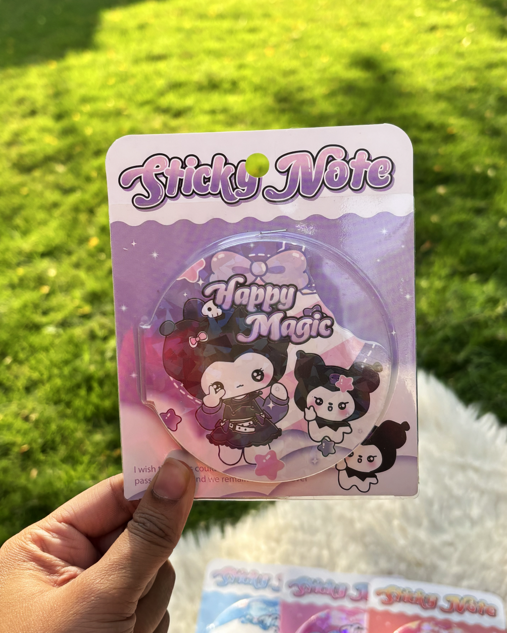 🌙🎀 Sanrio Moon Cut Mini Notebook 🌙🎀