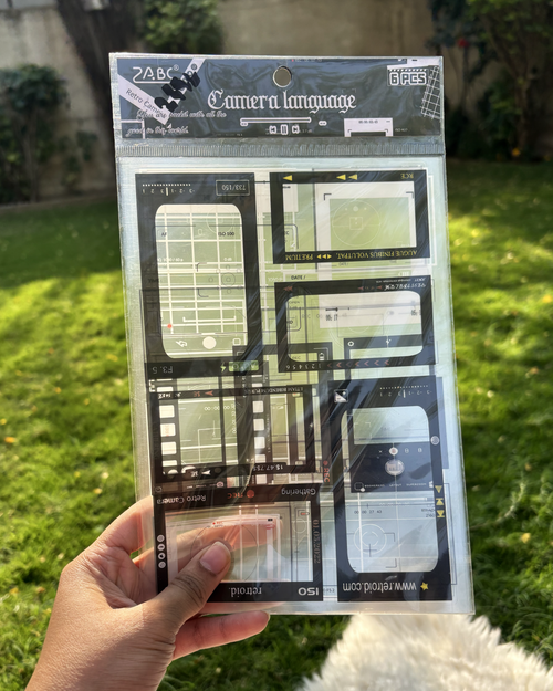 Aesthetic Journaling Sticker Sheets (6 PCS)