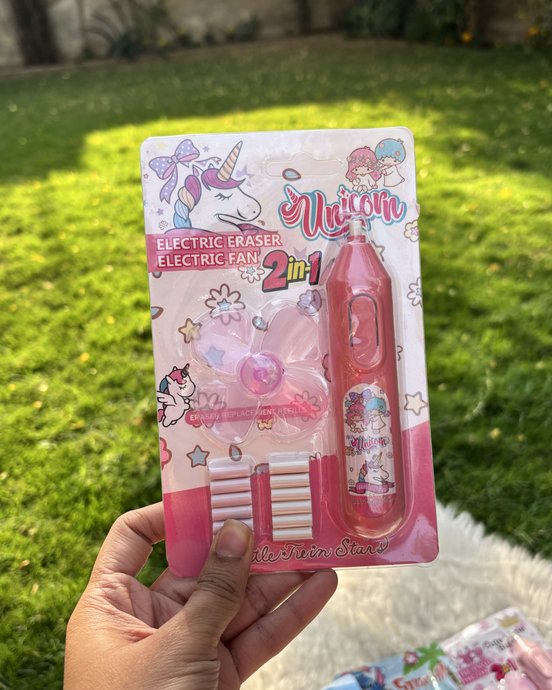 Stitch Electric Eraser Plus Fan