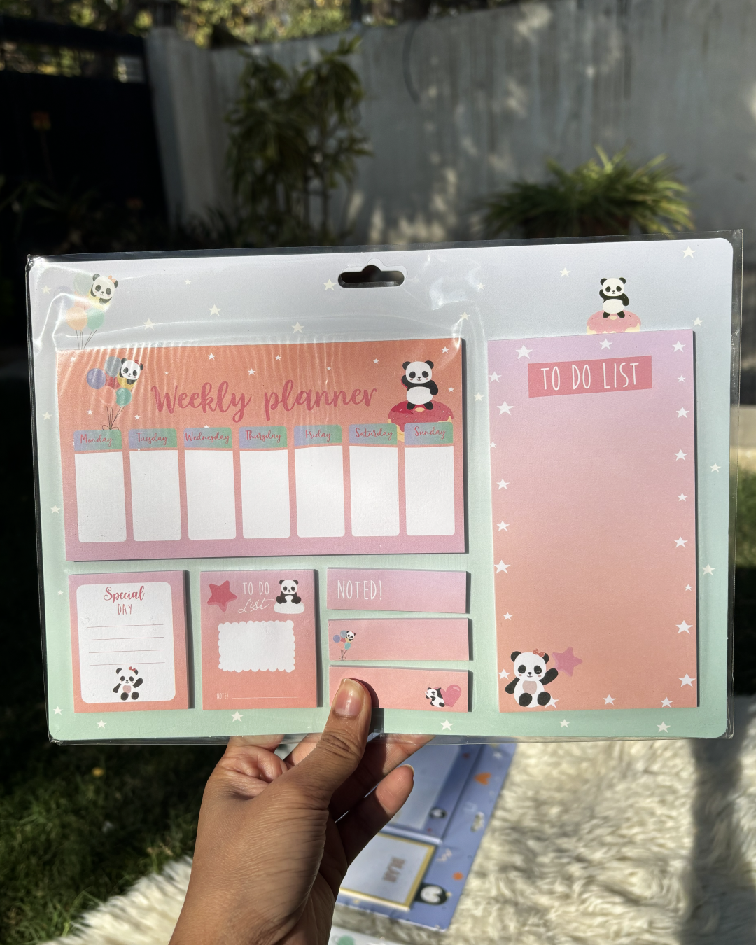 ☄️Galaxy Sticky Note Planner