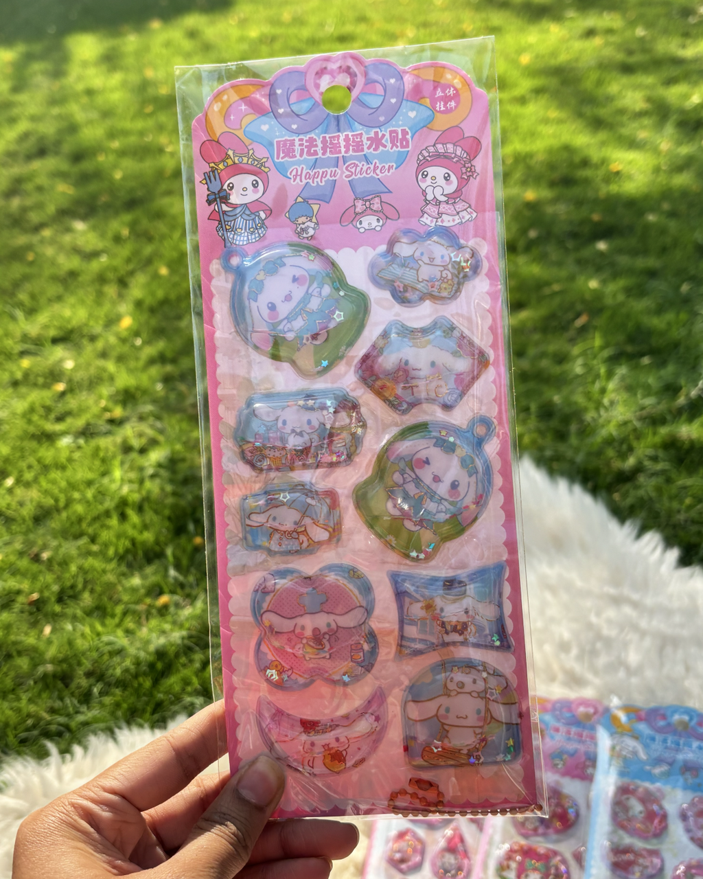 Sanrio 3D Water Stickers