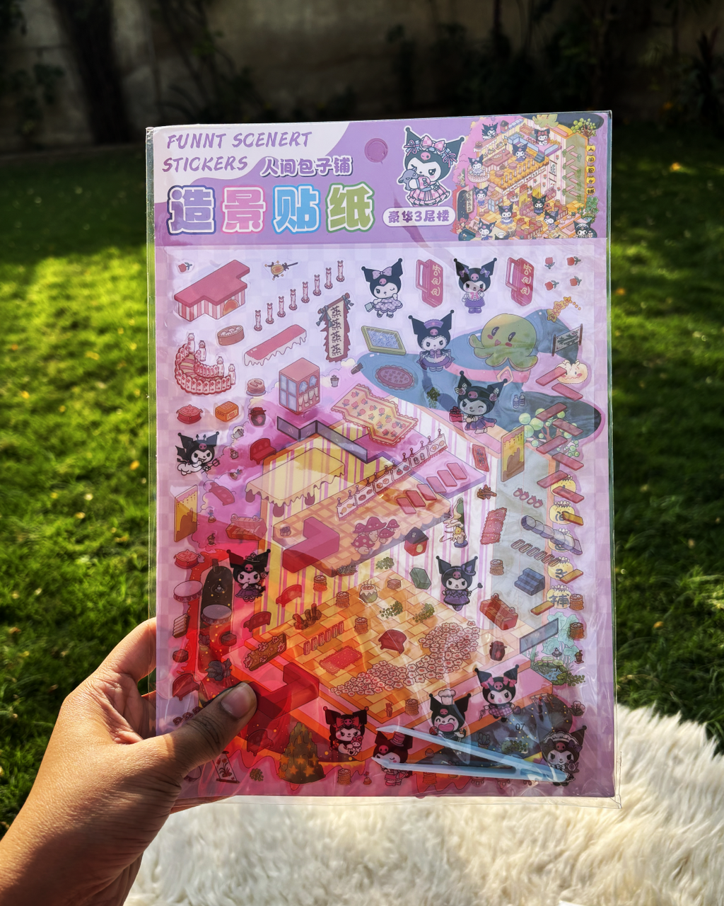 🎀✨ Hello Kitty 3d Luxury Sticker Scene