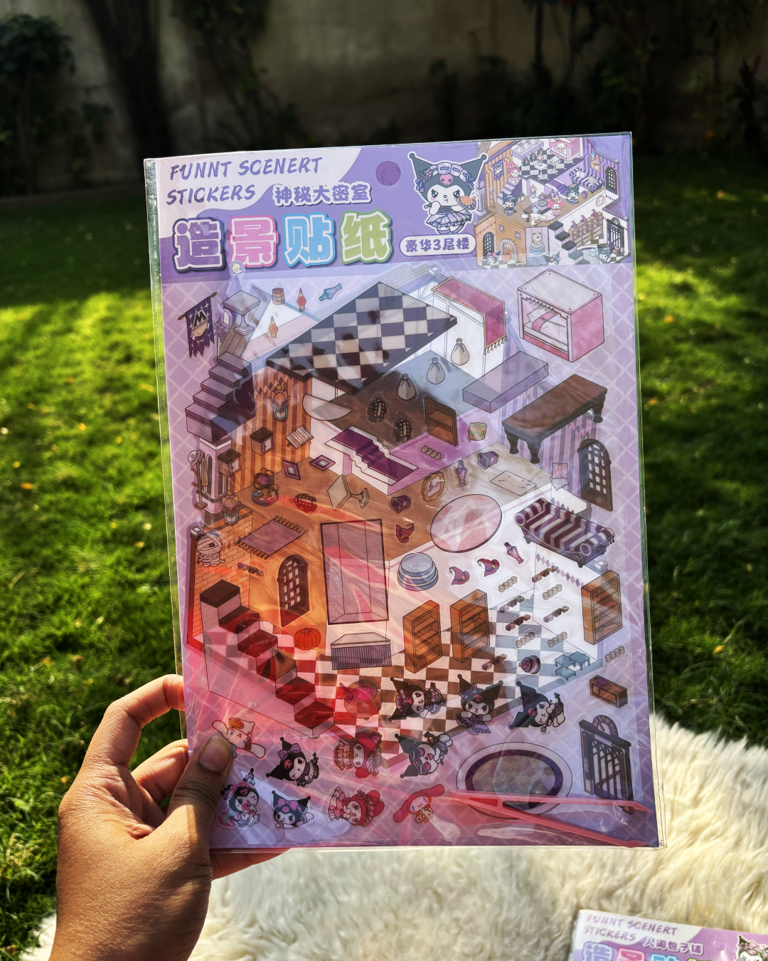 🎀✨ Hello Kitty 3d Luxury Sticker Scene