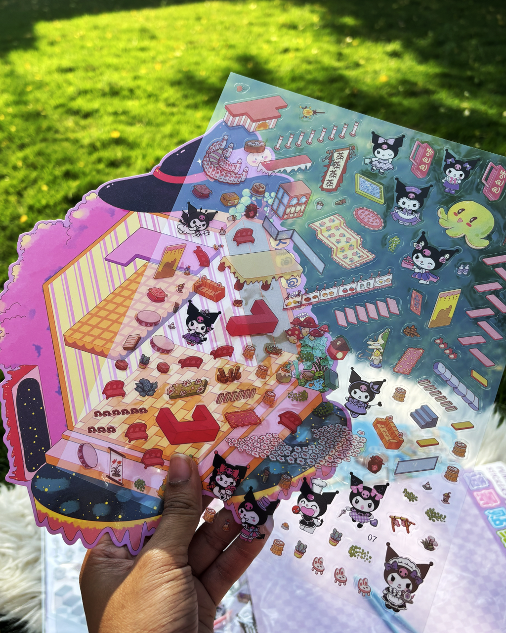 🎀✨ Hello Kitty 3d Luxury Sticker Scene