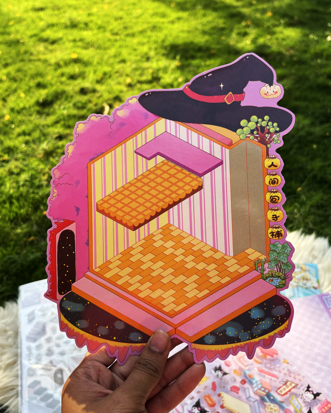 🎀✨ Hello Kitty 3d Luxury Sticker Scene